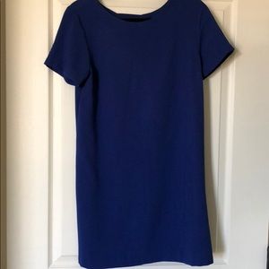 Blue mini dress